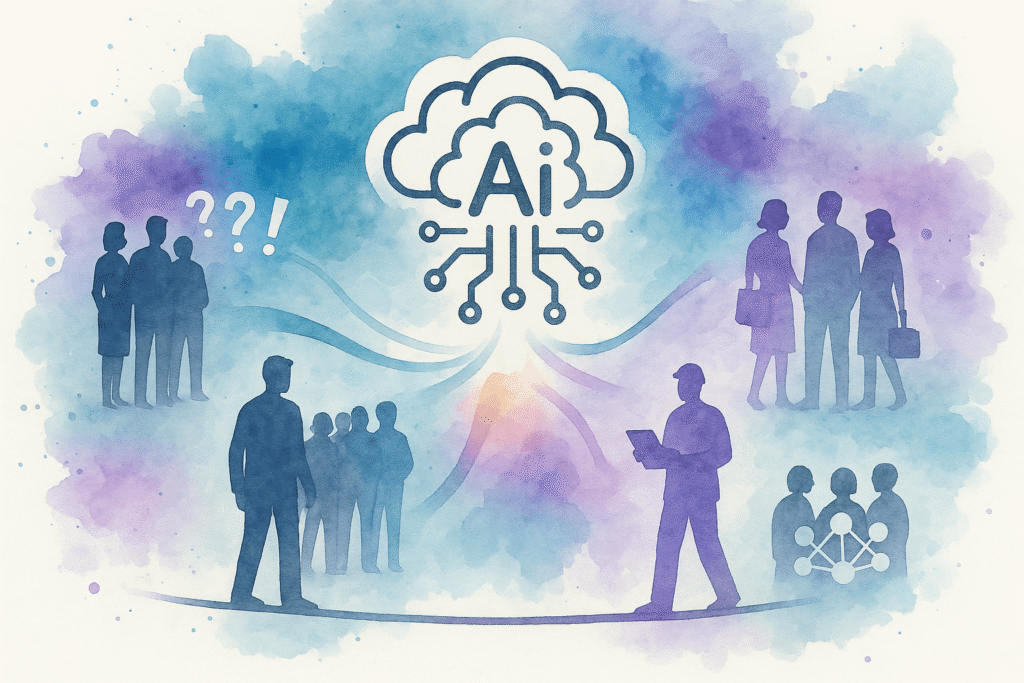 Bestuurders, medewerkers, leveranciers, klanten en overige relaties die met ai te maken hebben.