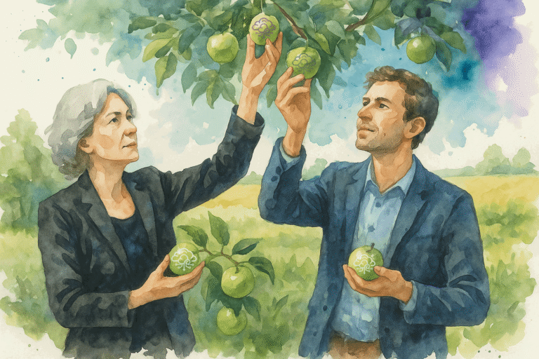 Plukt u het laaghangende Ai-fruit al?